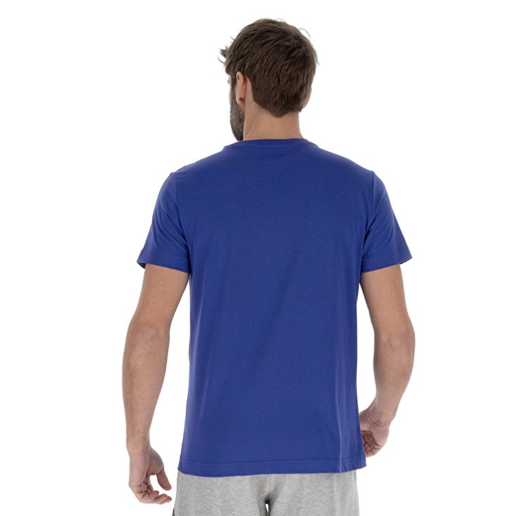 Camiseta Lotto Smart IV 2 Hombre Azules | IM901660U4