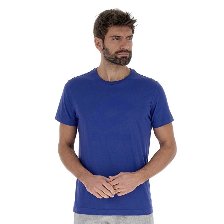 Camiseta Lotto Smart IV 2 Hombre Azules | IM901660U4