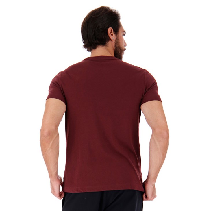 Camiseta Lotto Smart JS Hombre Rojas Oscuro | SV075067W3