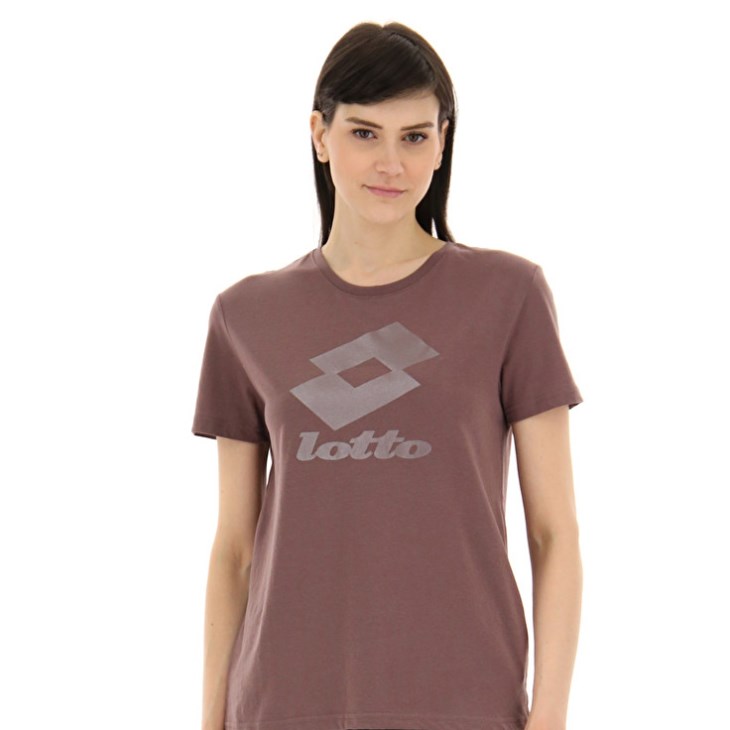 Camiseta Lotto Smart W III Mujer Marrones | RT676847L3