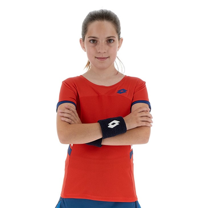 Camiseta Lotto Squadra G III Niños Rojas | WH221842Y1