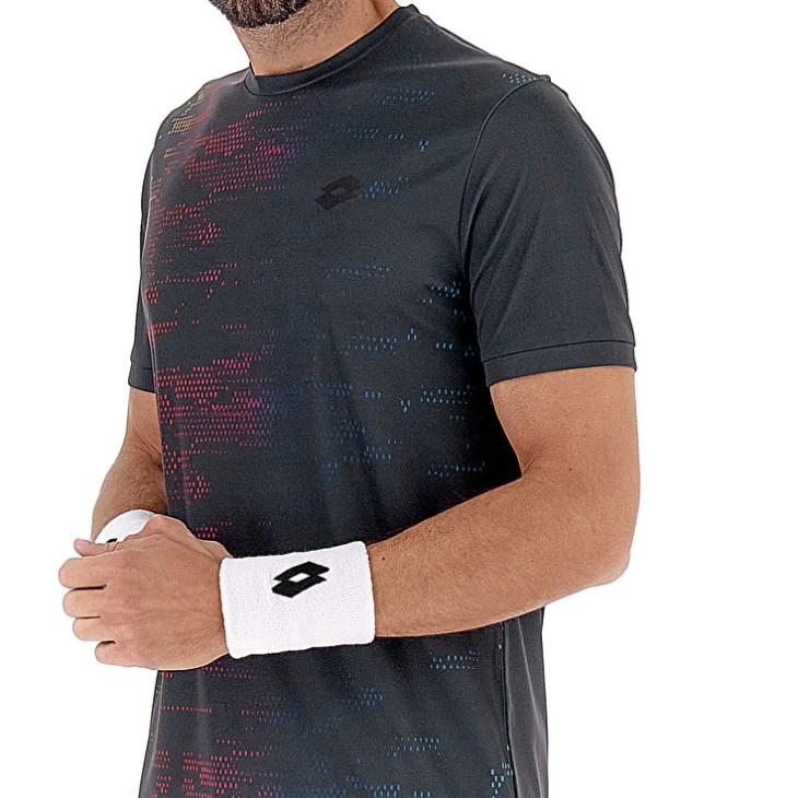 Camiseta Lotto Superrapida VII Hombre Gris Oscuro | TS730653X1