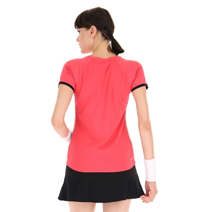 Camiseta Lotto Superrapida W VI Mujer Fucsia | XI184438D6