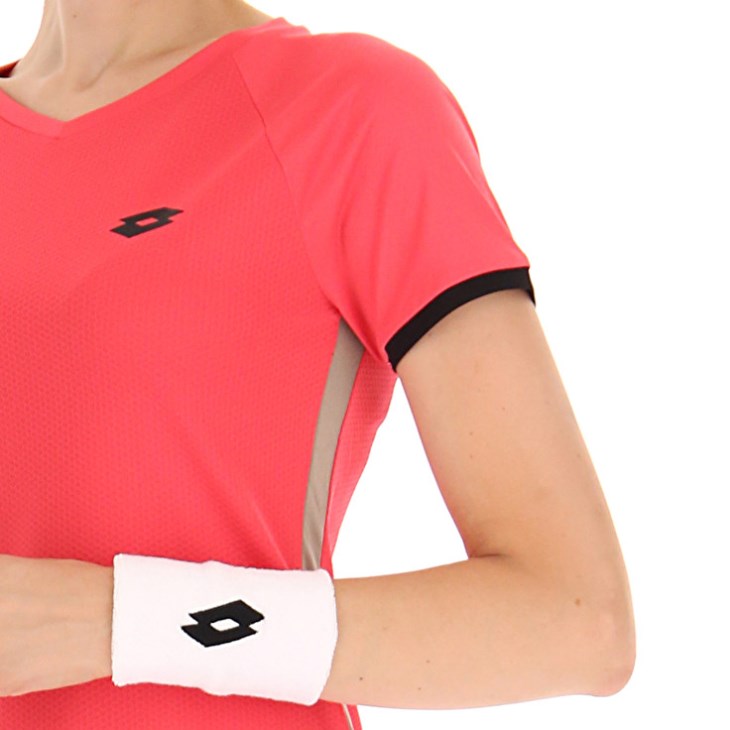 Camiseta Lotto Superrapida W VI Mujer Fucsia | XI184438D6