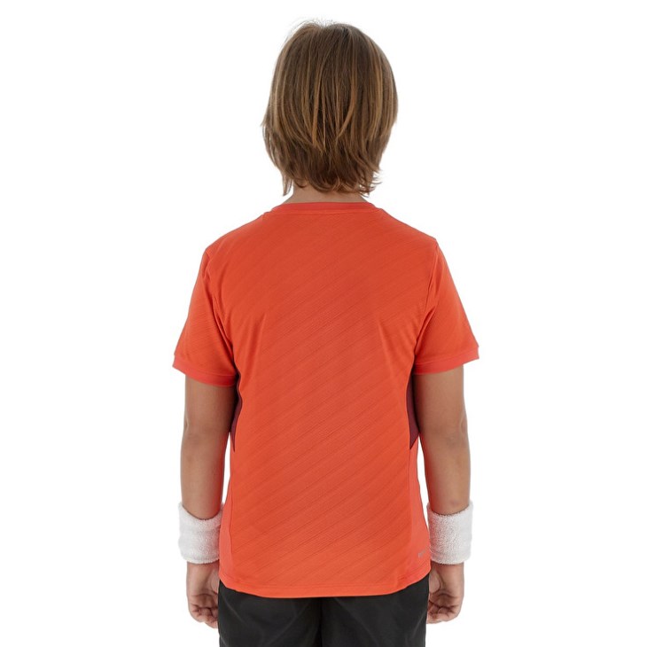 Camiseta Lotto Tech B I D3 Niños Naranjas | DW405760M9