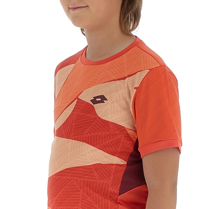 Camiseta Lotto Tech B I D3 Niños Naranjas | DW405760M9