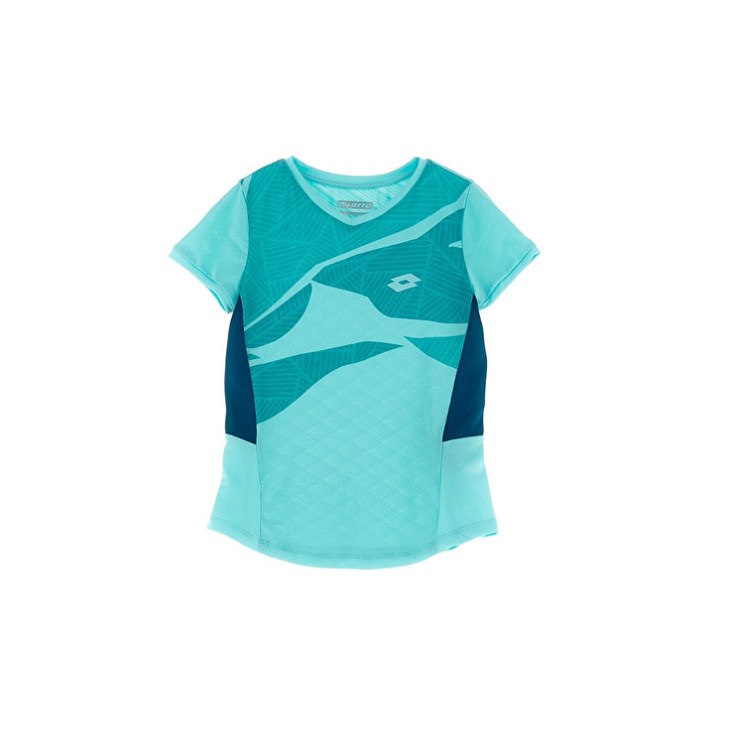 Camiseta Lotto Tech G I D2 Niños Azules | QE163696Z1