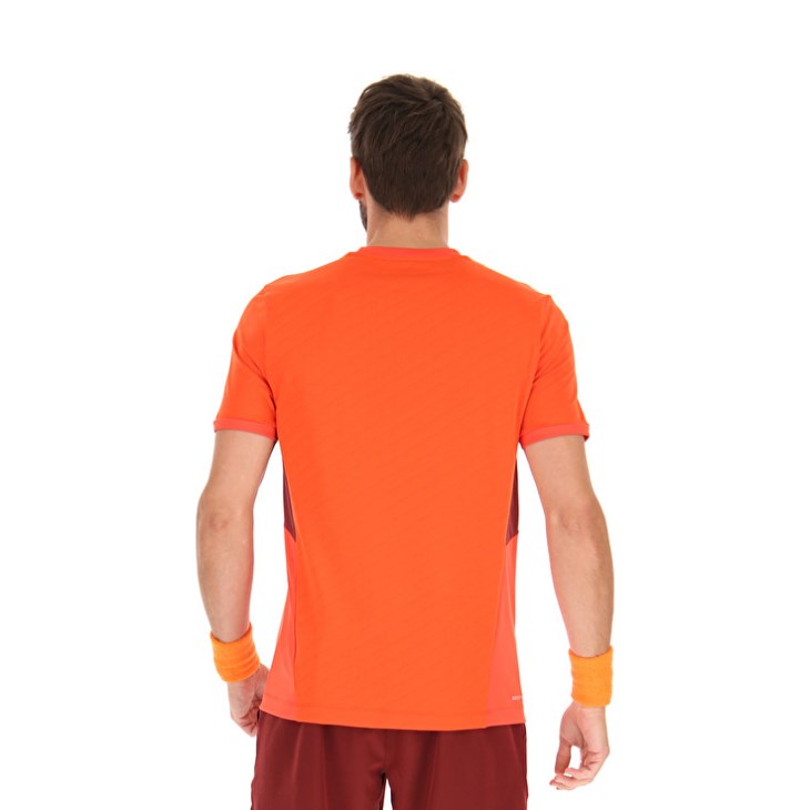 Camiseta Lotto Tech I D3 Hombre Naranjas | WY752255S8