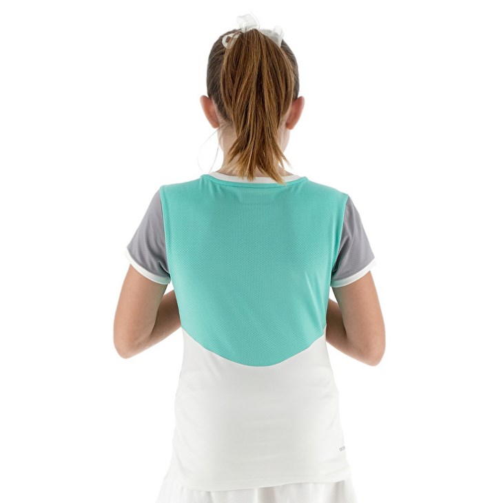 Camiseta Lotto Top G IV 1 Niños Blancas Verde | TC685508J4
