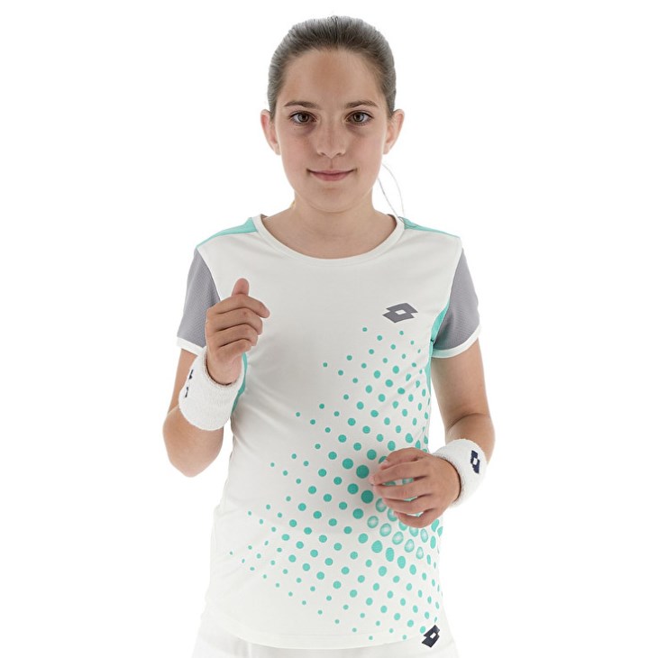 Camiseta Lotto Top G IV 1 Niños Blancas Verde | TC685508J4
