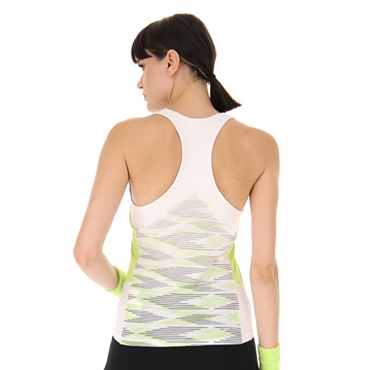 Camiseta sin Manga Lotto Tech W I D4 Mujer Blancas | IQ404950W0
