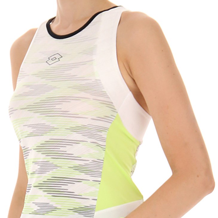 Camiseta sin Manga Lotto Tech W I D4 Mujer Blancas | IQ404950W0