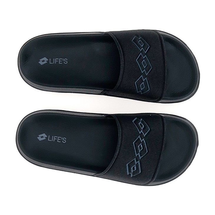 Chanclas Lotto Gaya II W Mujer Negras | DP206160O3