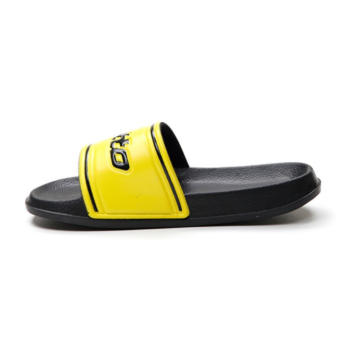 Chanclas Lotto Midway IV CL Niños Negras Amarillo | RC013041N9