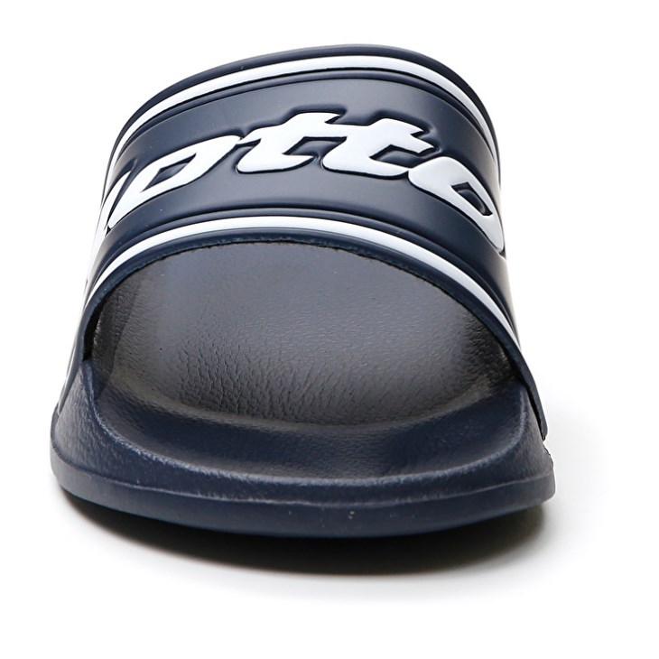 Chanclas Lotto Midway IV Hombre Azules Blancas | TQ018301G5