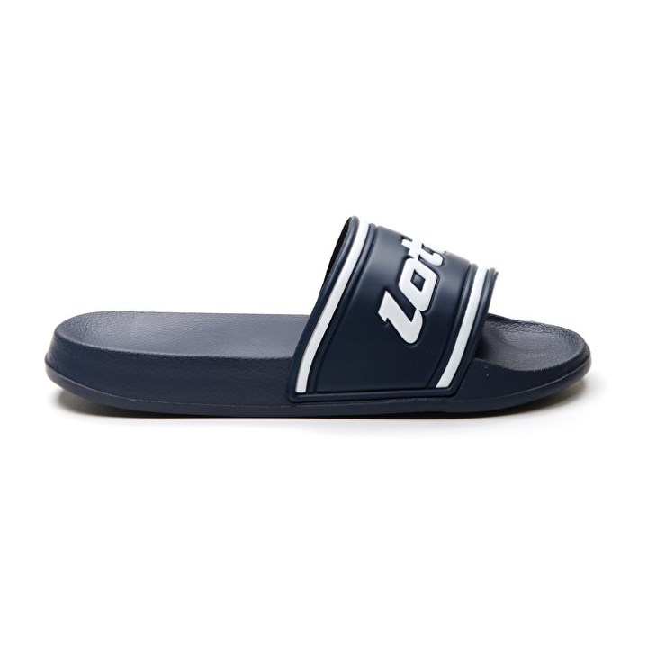 Chanclas Lotto Midway IV Hombre Azules Blancas | TQ018301G5