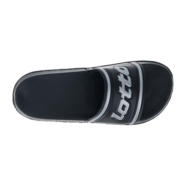 Chanclas Lotto Midway IV W Mujer Negras Plateadas | MV888208J5
