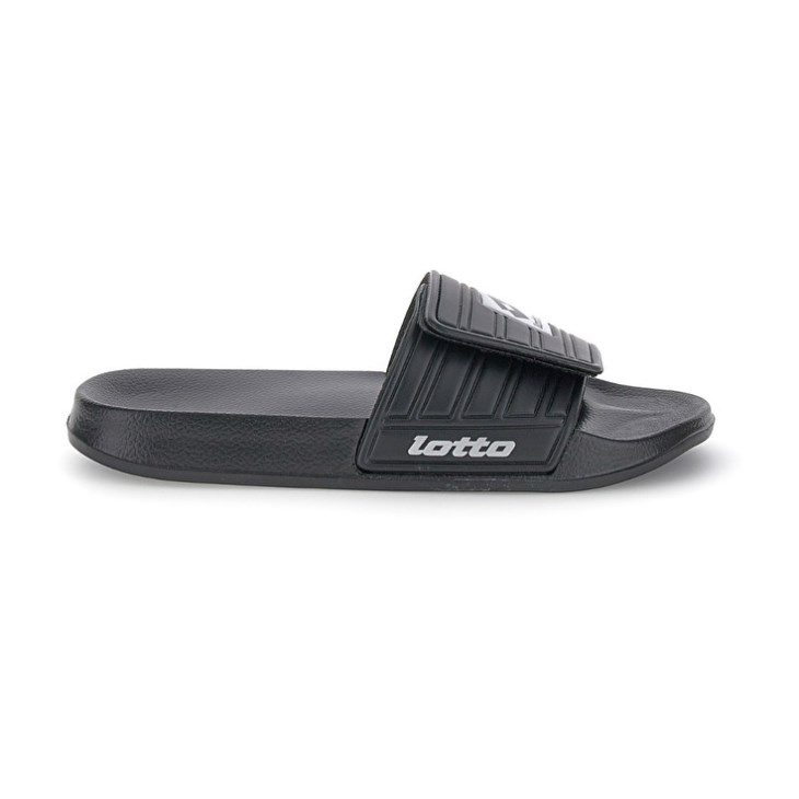 Chanclas Lotto Rico Strap II Hombre Negras Plateadas | ZJ998839K2
