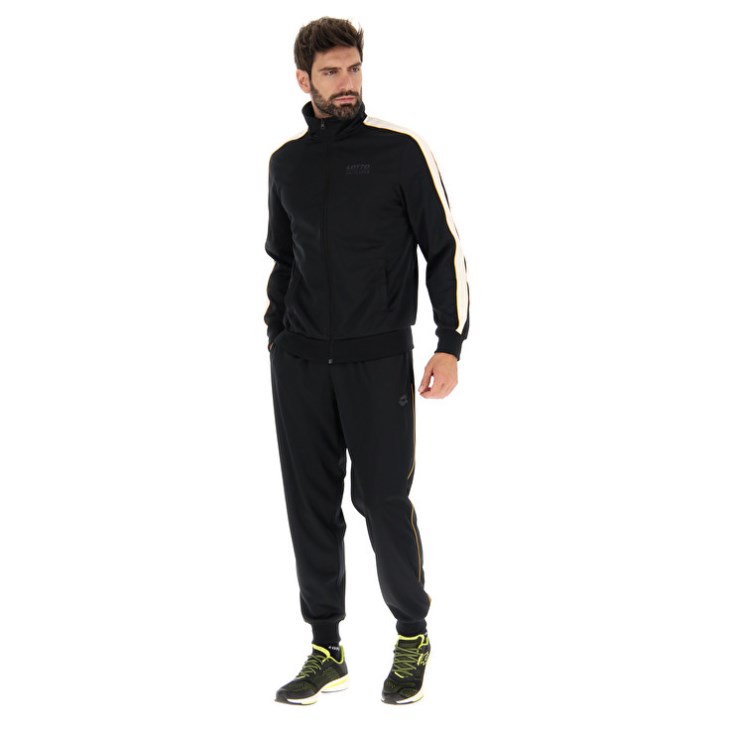 Chandals Lotto Circle VII Hombre Negras | GH690169G3