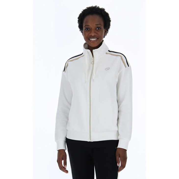 Chandals Lotto Dehia W V RIB FL Mujer Blancas Negras | VV106410I7
