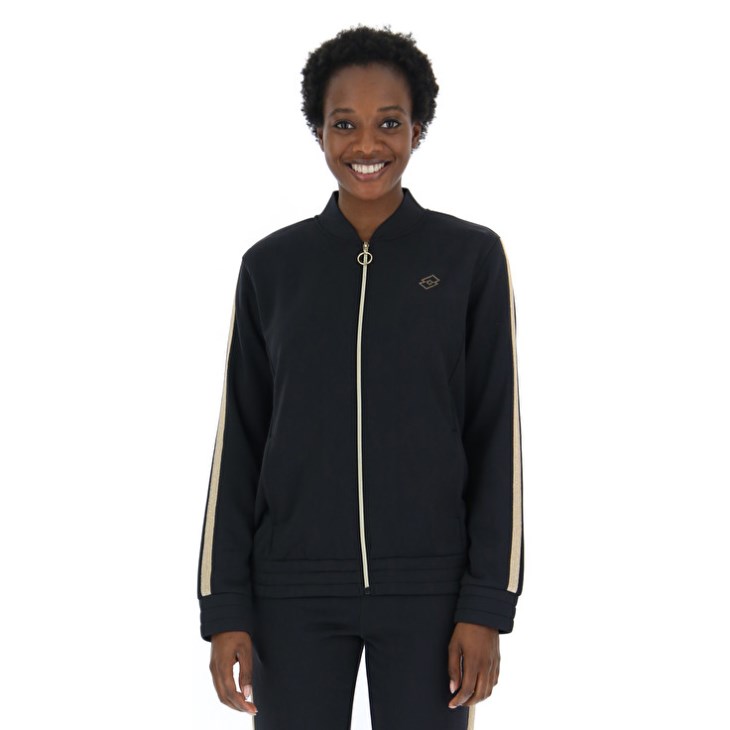 Chandals Lotto Gym Dori W V PL Mujer Negras | ZG912481S4