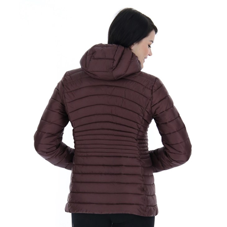 Chaqueta Lotto Bomber Cortina W III Pad PL Mujer Rojas Oscuro | NO331013Z6