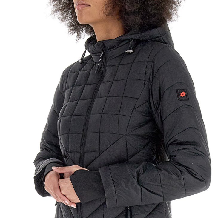 Chaqueta Lotto Bomber Cortina W IV HD Mujer Negras | NV830173F4