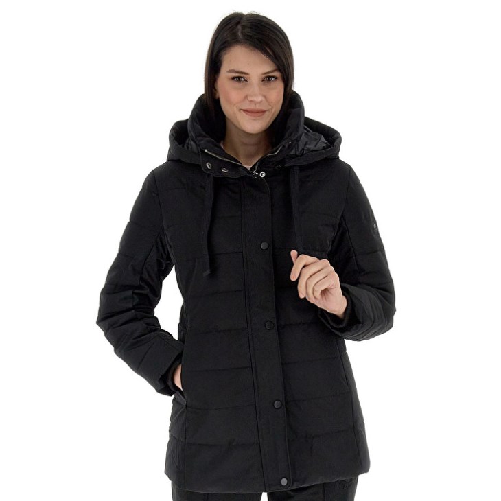 Chaqueta Lotto Lungo Corvara W Long Mujer Negras | VR349424P9