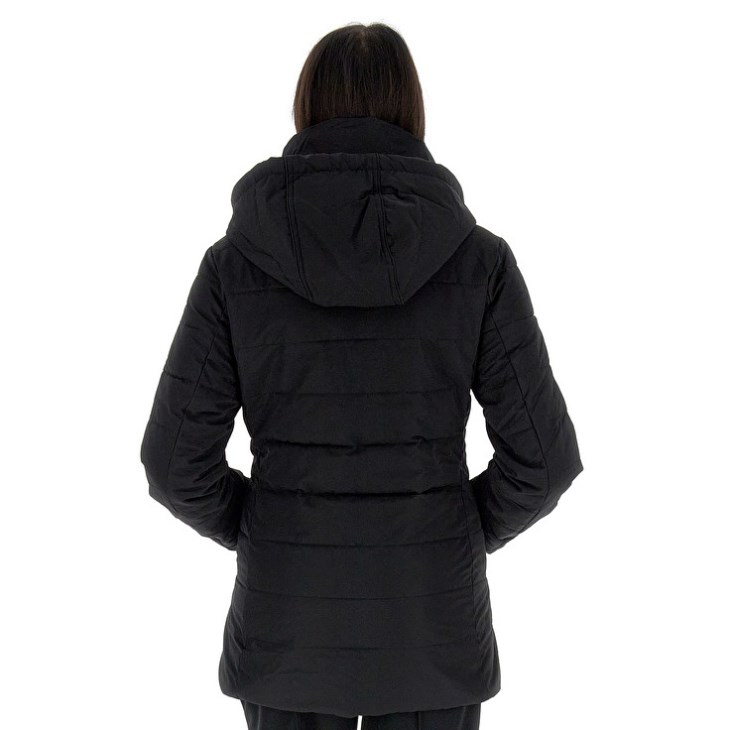 Chaqueta Lotto Lungo Corvara W Long Mujer Negras | VR349424P9