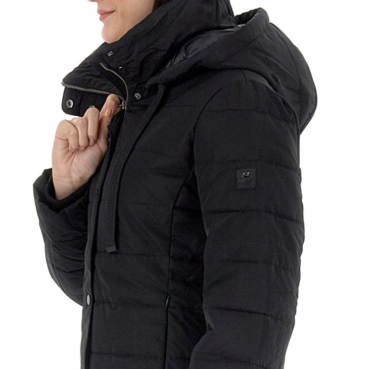 Chaqueta Lotto Lungo Corvara W Long Mujer Negras | VR349424P9