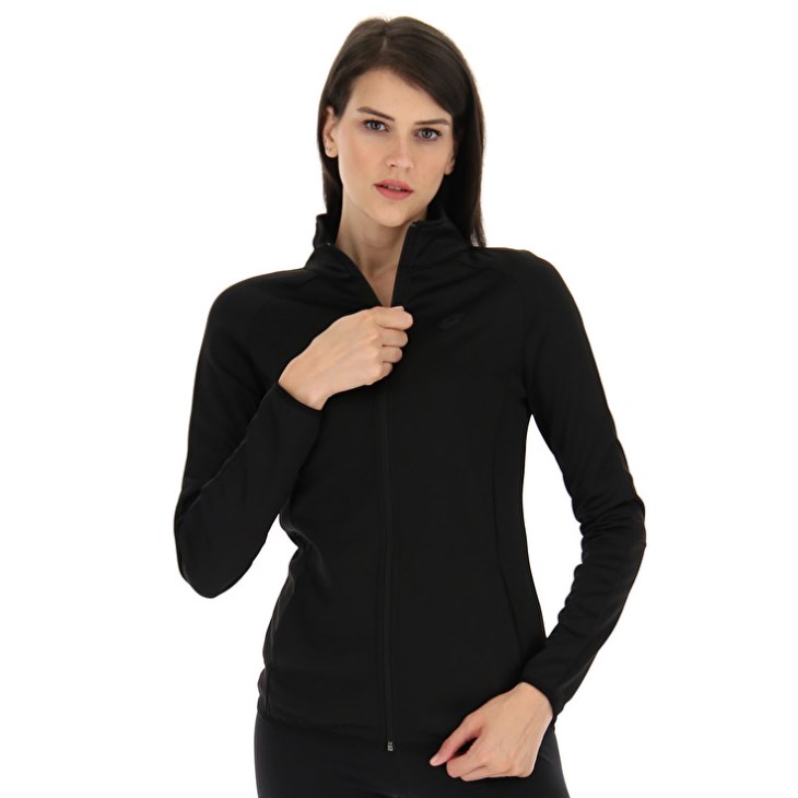 Chaqueta Lotto MSP W Jacket Mujer Negras | YY899639M2