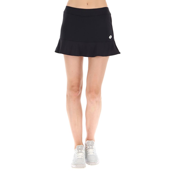 Falda Lotto Squadra W II PL Mujer Negras | HA457475Q2