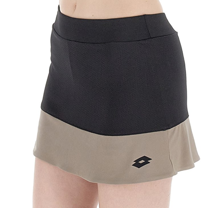 Falda Lotto Superrapida W VI Mujer Negras | OT744604D3