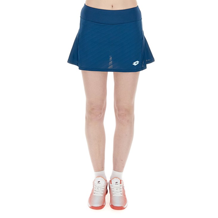 Falda Lotto Tech W I D1 Mujer Azul Real Azules | QB368256K5