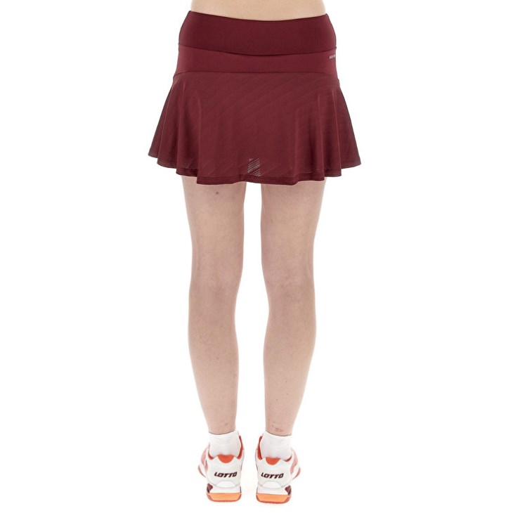 Falda Lotto Tech W I D3 Mujer Rojas | UD726532Y3