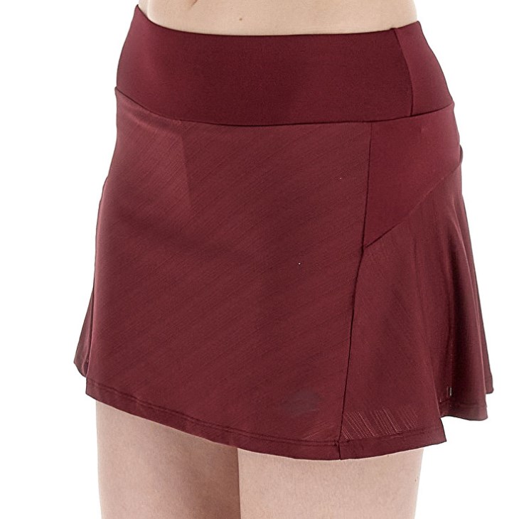 Falda Lotto Tech W I D3 Mujer Rojas | UD726532Y3