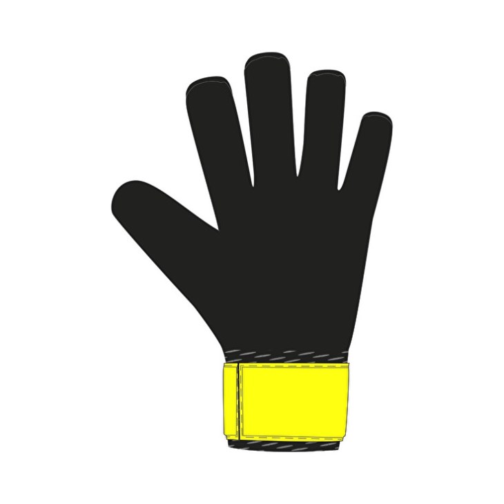 Guantes Lotto Goalkeeper GK Spider 500 Negras Amarillo | NT251105Q4