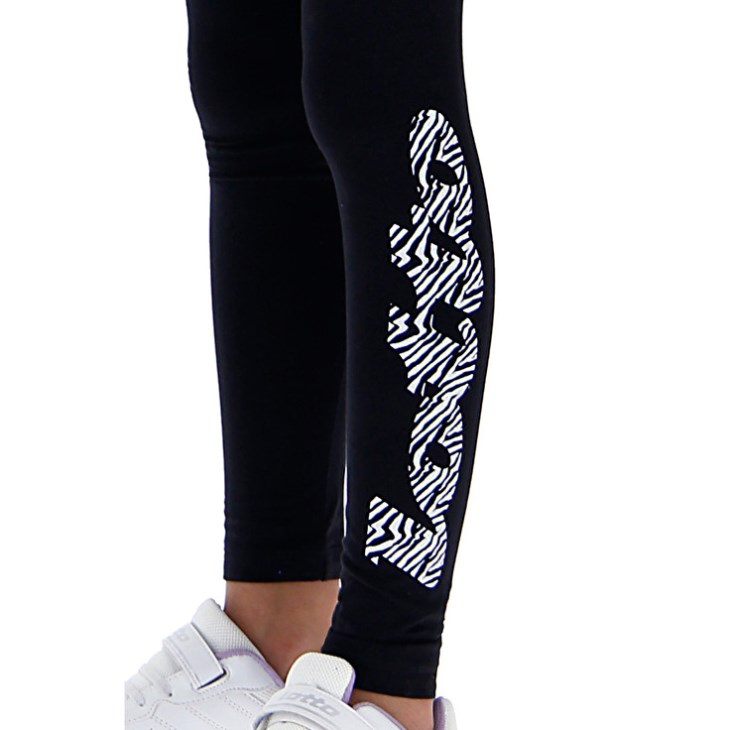 Leggins Lotto Dreams G Sports Niños Negras | VC661056L2