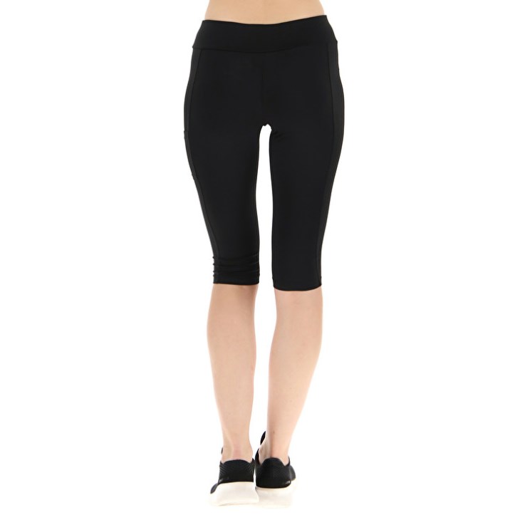 Leggins Lotto MSP W Mid Mujer Negras | PI426812J5