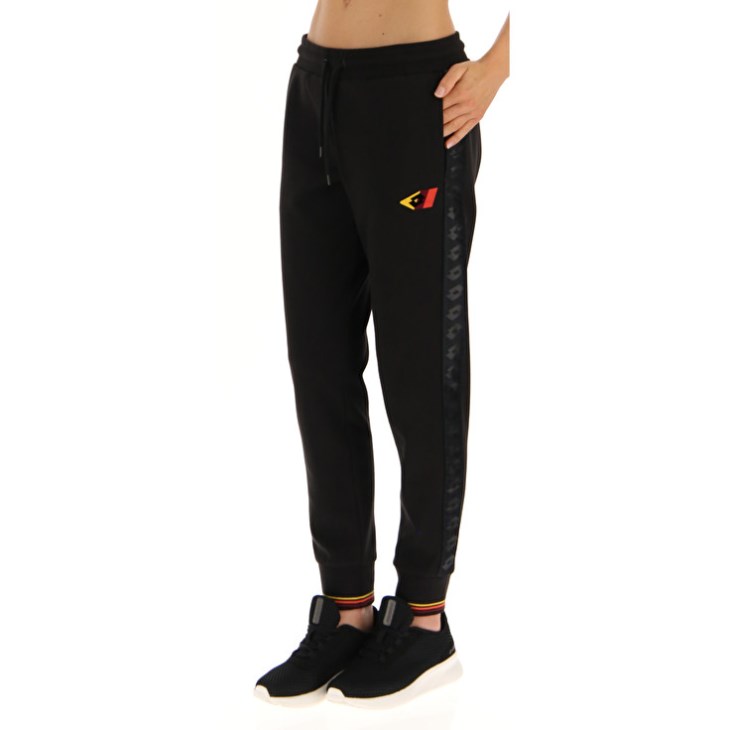 Pantalon Lotto Athletica Classic W V Mujer Negras | MN162526R1