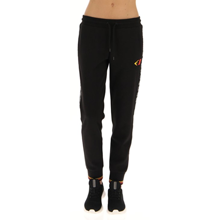 Pantalon Lotto Athletica Classic W V Mujer Negras | MN162526R1