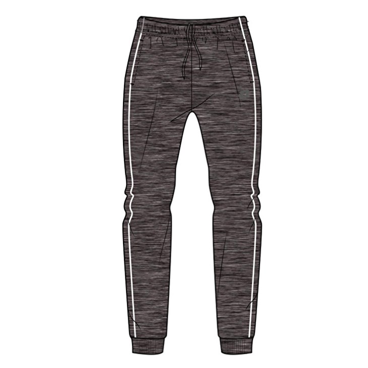 Pantalon Lotto Msc Cuff II MEL Hombre Gris Oscuro | EX268856Z3