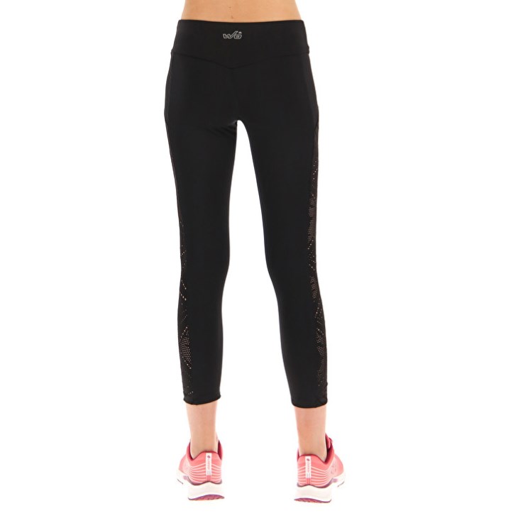 Pantalon Lotto Workout Capri W Mujer Negras | KP408720E2