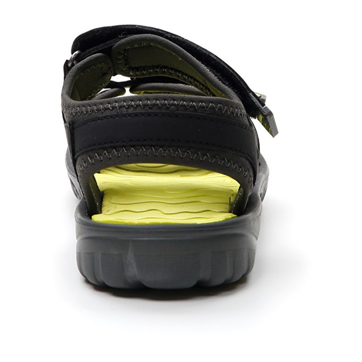 Sandalias Lotto Las Rochas 1 CL Niños Negras Amarillo | WB856865F3