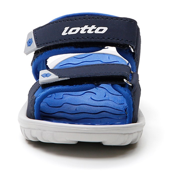 Sandalias Lotto Las Rochas IV INF Niños Azules Negras | GL001250I8