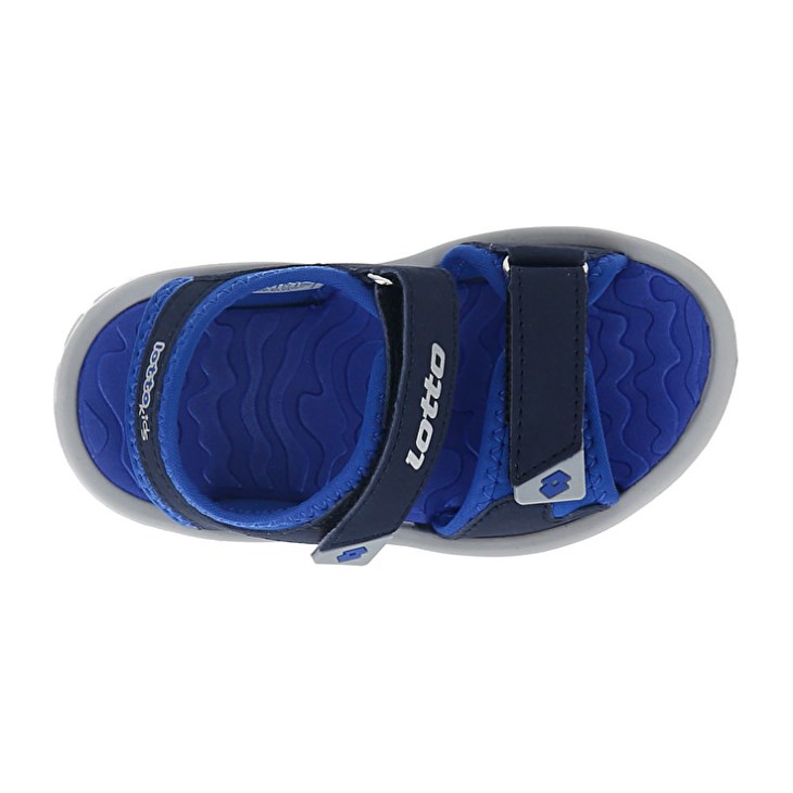 Sandalias Lotto Las Rochas IV INF Niños Azules Negras | GL001250I8