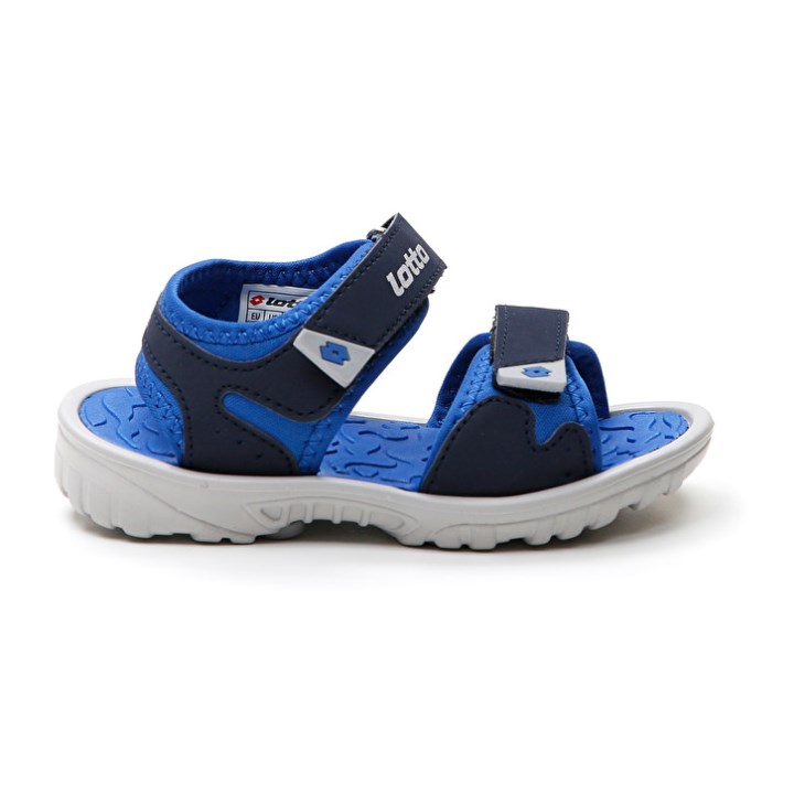 Sandalias Lotto Las Rochas IV INF Niños Azules Negras | GL001250I8