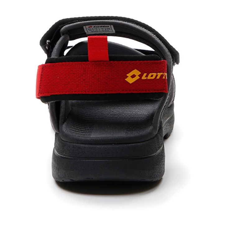 Sandalias Lotto Levante 2 Hombre Negras | CQ066736P7