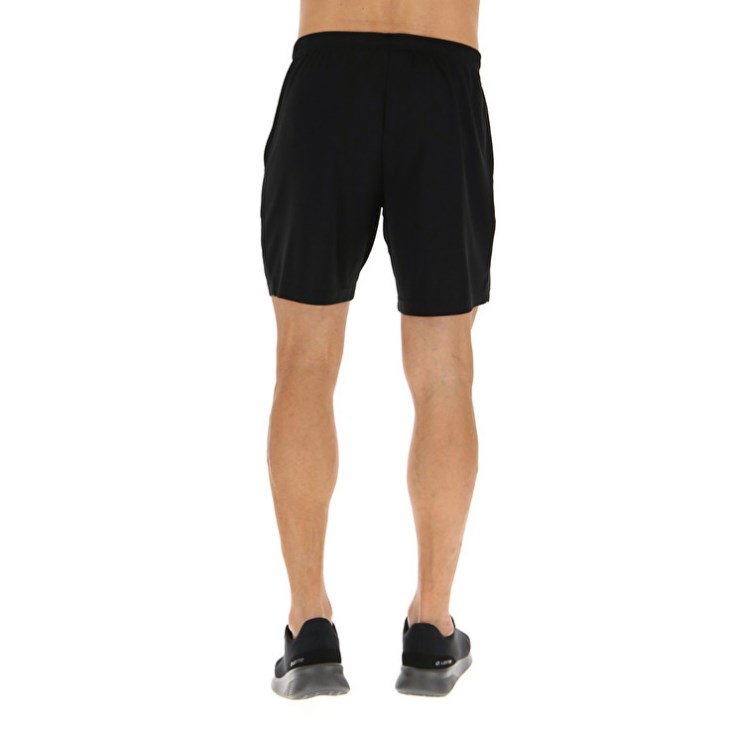 Short Lotto MSP Sports 7 Hombre Negras | FG076327T8