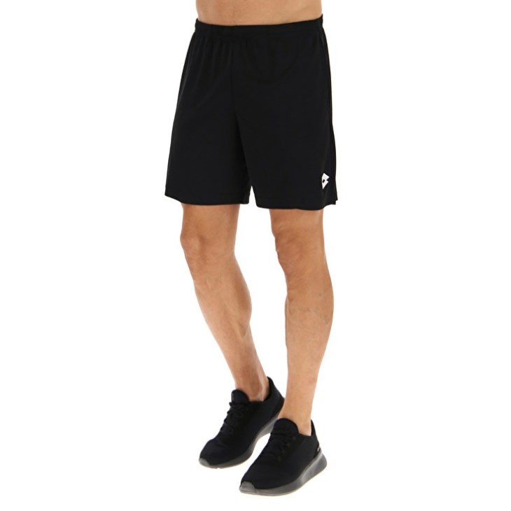 Short Lotto MSP Sports 7 Hombre Negras | FG076327T8